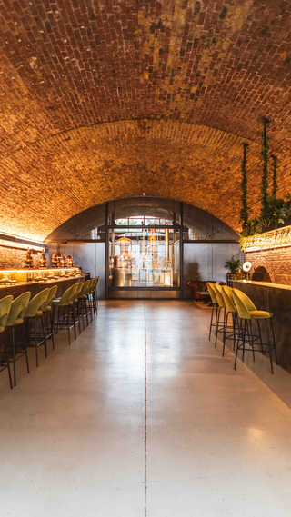 58 and CO Gin Distillery in London | Gin Bar interior