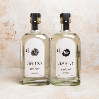 58 and CO Shōchū Duo - KASU 2021 & TORI 2023 (2 x 70cl)