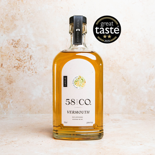 58 and CO Negroni Bianco Cocktail Bundle - London Dry Gin, Vermouth & Beesou (3 x 70cl)