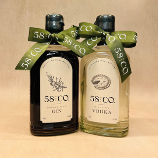 Christmas Gin & Vodka Bundle - Double Sloe Gin & Mince Pie Vodka (2 x 70cl) with bows