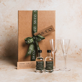 58 and CO Mini Martini Set with Glasses