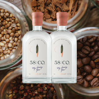 58 and CO Personalised Gin - Make your own gin recipe, create a bespoke gin as a Christmas gift. The perfect gin Christmas gift.