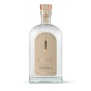 58 and CO Triple Distilled British Vodka 70cl