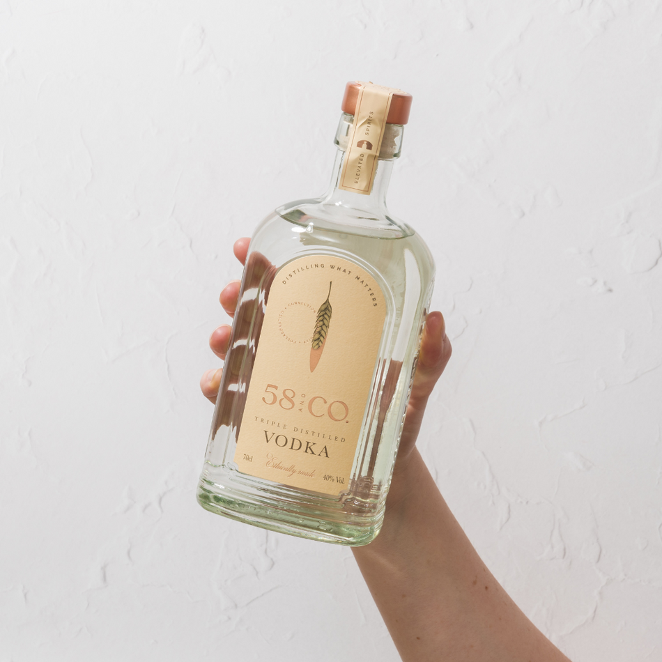 58 and CO Triple Distilled Vodka 5cl