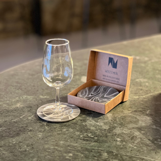 Weez & Merl Recycled Plastic Coasters | 58 and CO Sustainable Distillery