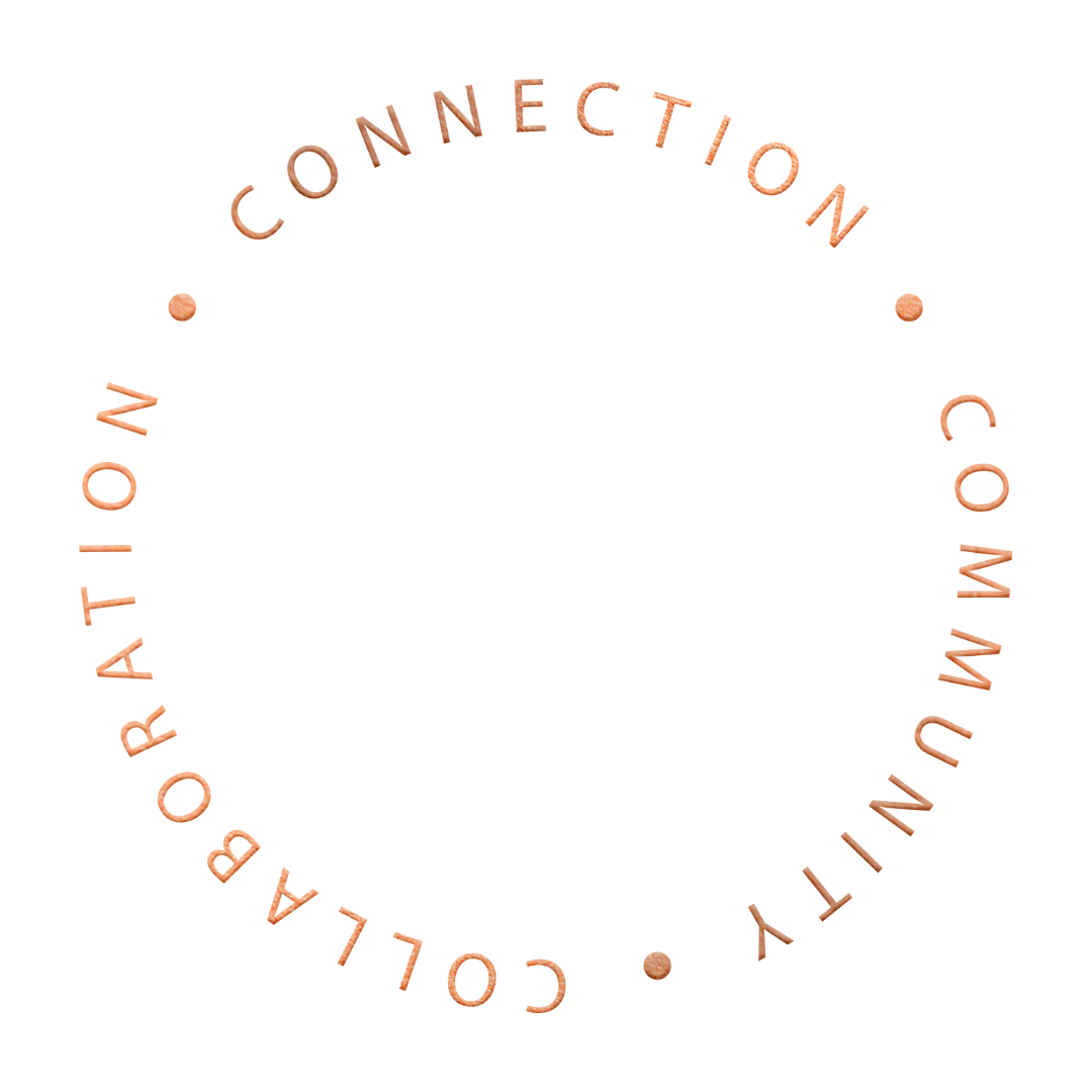 Connection, collaboration and community logo for 58 and CO